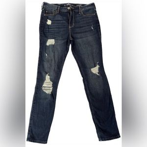 Hollister Classic Stretch Women’s High Rise Super Skinny Jeans-size 9S W29 L28